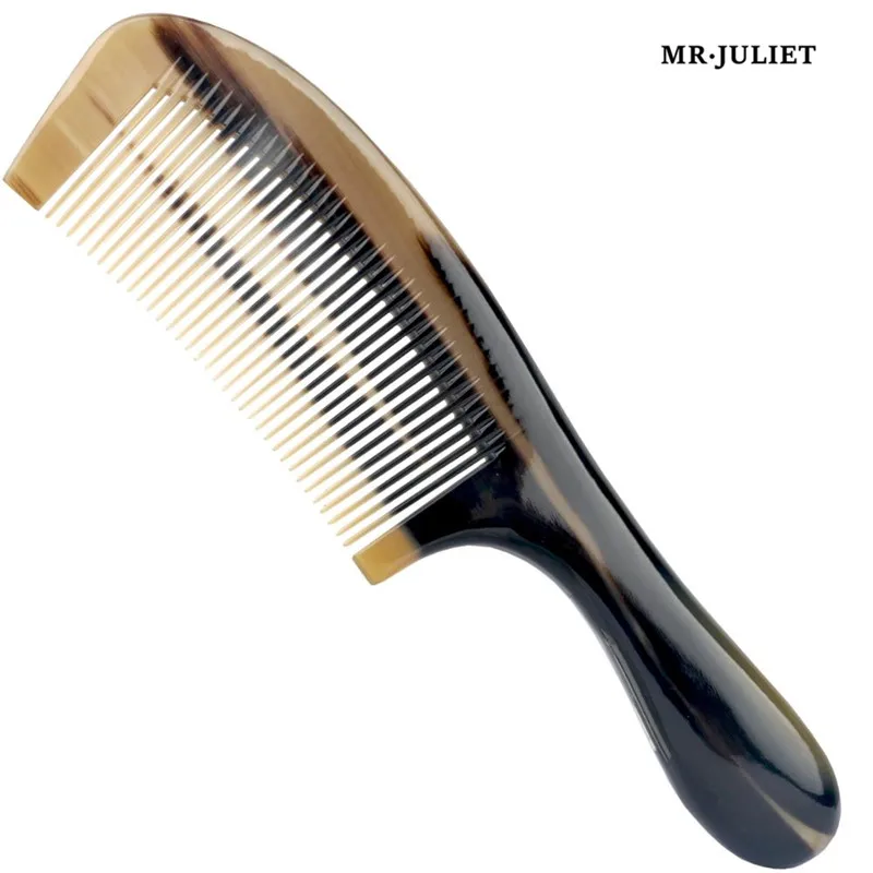 

MR·JULIET Pure Natural Yak Horn Anti-static Anti-hair Loss Physiotherapy Health Multi-functional Home Massage Comb