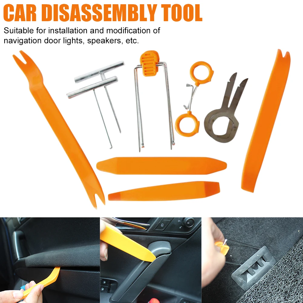 Auto Car Repair Disassembled 12pcs/Set for Audio Removal Installtion Pry Tools Car Radio Door Clip Panel Trim Dash Pry Tools
Auto Car Repair Disassembled 12pcs/Set for Audio Removal Installtion Pry Tools Car Radio Door Clip Panel Trim Dash Pry Tools