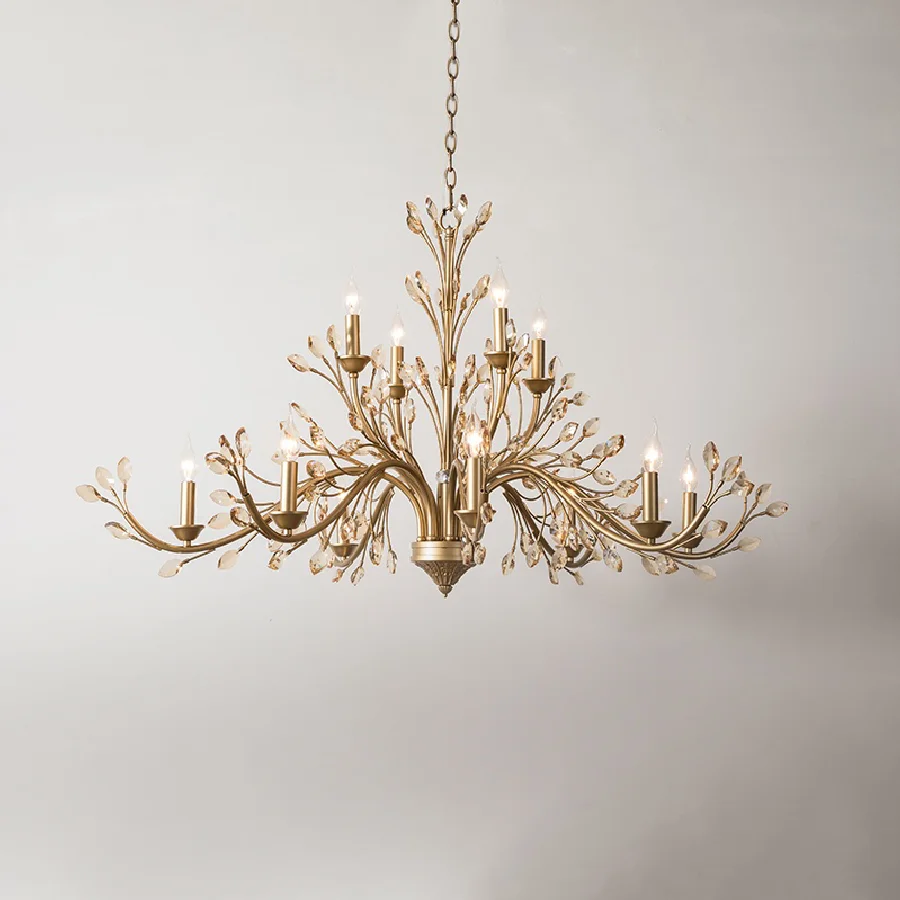 American Led Crystal Chandelier Dining Living Room Decor Bedroom Hotel Villa Pendant Lamp Indoor Lighting Hanging Light Fixture
American Led Crystal Chandelier Dining Living Room Decor Bedroom Hotel Villa Pendant Lamp Indoor Lighting Hanging Light Fixture