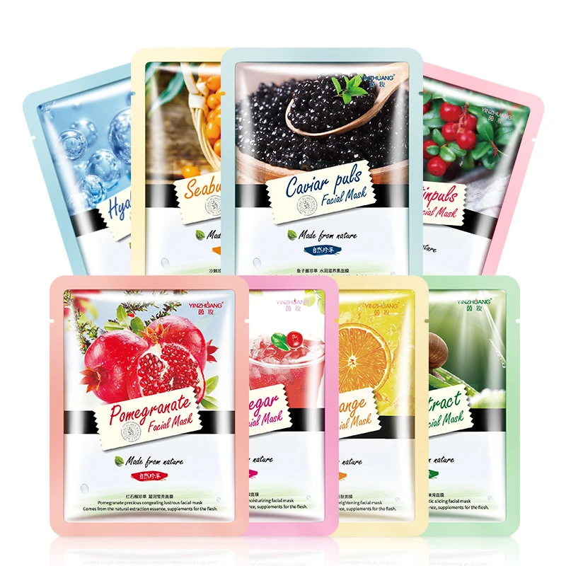 8Pcs/Lot Various Plant Extracts Face Mask Sets Snail Aloe Moisturizing Anti Aging Facial Mask Korean Cosmetics Beauty Skin Care
8Pcs/Lot Various Plant Extracts Face Mask Sets Snail Aloe Moisturizing Anti Aging Facial Mask Korean Cosmetics Beauty Skin Care