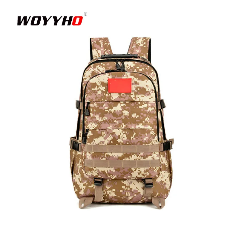 

Военные тактические рюкзаки большой вместимости, камуфляжный рюкзак для путешествий на открытом воздухе, рюкзак унисекс для походов и охот...