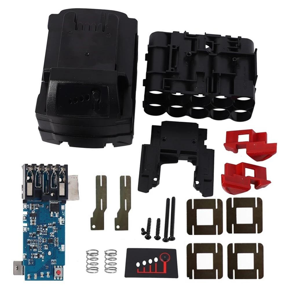Li-Ion Battery Plastic Case Charging Protection Circuit Board For Milwaukee 18V Lithium Ion Battery Plastic Shell PCB Board
Li-Ion Battery Plastic Case Charging Protection Circuit Board For Milwaukee 18V Lithium Ion Battery Plastic Shell PCB Board
