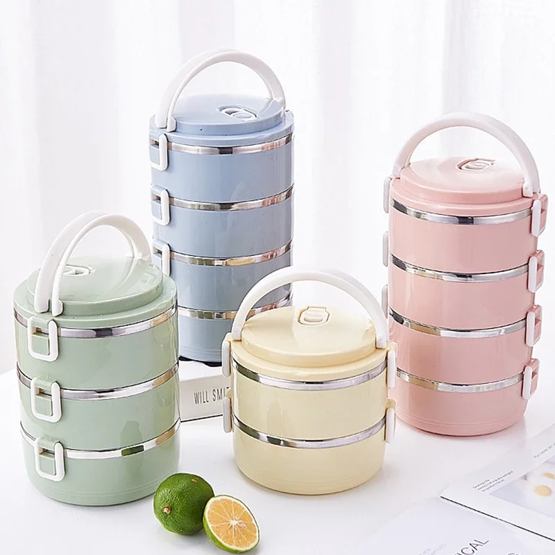 NEW Food Bento Box Stainless Steel Multi-Layer Sealed Lunch For Women Kids School Office Portable Food Containers Thermal Lunch
NEW Food Bento Box Stainless Steel Multi-Layer Sealed Lunch For Women Kids School Office Portable Food Containers Thermal Lunch