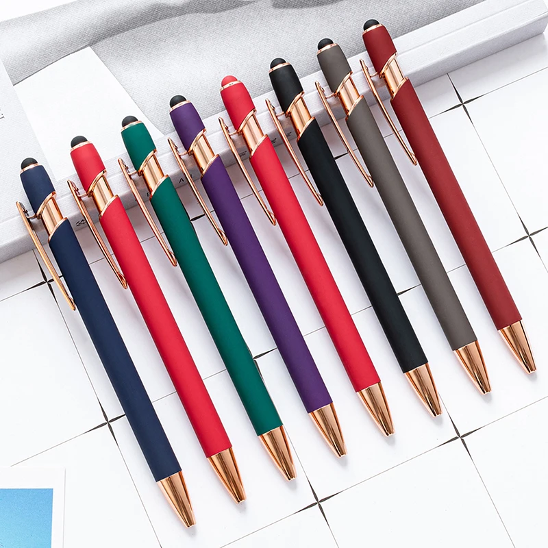 1 Pieces Ballpoint Pen Cute Metal Capacitive Touch Stationery School Office Supply High Quality Press Pen Stylo à bille
1 Pieces Ballpoint Pen Cute Metal Capacitive Touch Stationery School Office Supply High Quality Press Pen Stylo à bille