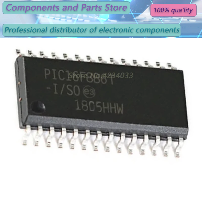 1-10PCS PIC16F886T-I/SS PIC16F886T-I PIC16F886T SOP-28 NEW100% PIC16F 886T-I/SS
1-10PCS PIC16F886T-I/SS PIC16F886T-I PIC16F886T SOP-28 NEW100% PIC16F 886T-I/SS