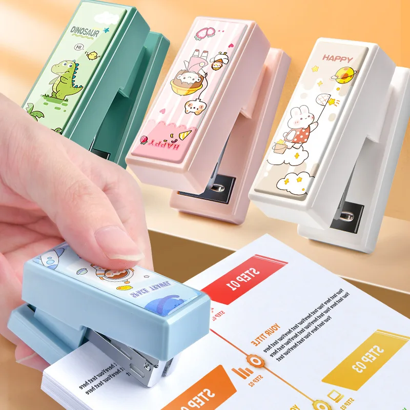 Cute Mini Stapler Morandi Color Metal Stapler Set with 500pcs 10# Staples Binding Tools Kawaii Stationery School Office Supplies 
Cute Mini Stapler Morandi Color Metal Stapler Set with 500pcs 10# Staples Binding Tools Kawaii Stationery School Office Supplies