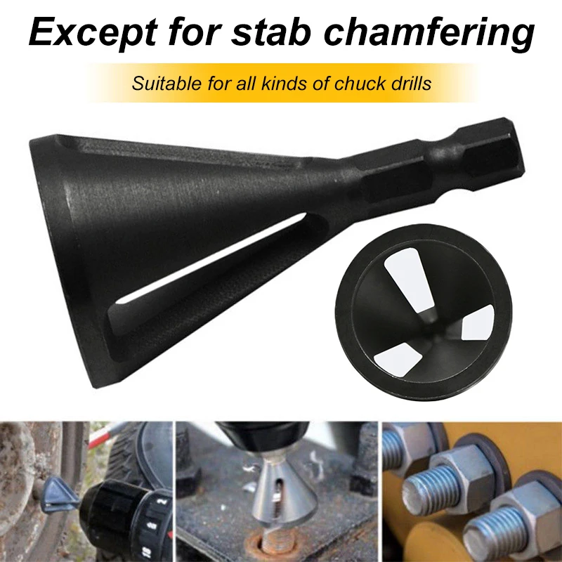 Black Stainless Steel Deburring External Chamfer Tool Bit Hardness Drill Bit Remove Burr Repairs Tools Drill Bit
Black Stainless Steel Deburring External Chamfer Tool Bit Hardness Drill Bit Remove Burr Repairs Tools Drill Bit