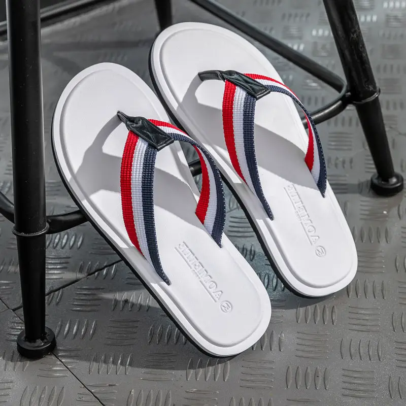 Qmaigie Flip Flops Men 2022 Summer Slippers Outdoor Casual Male Breathable Sandals Fashion Lightweight Beach Flat Shoes white 
Qmaigie Flip Flops Men 2022 Summer Slippers Outdoor Casual Male Breathable Sandals Fashion Lightweight Beach Flat Shoes white