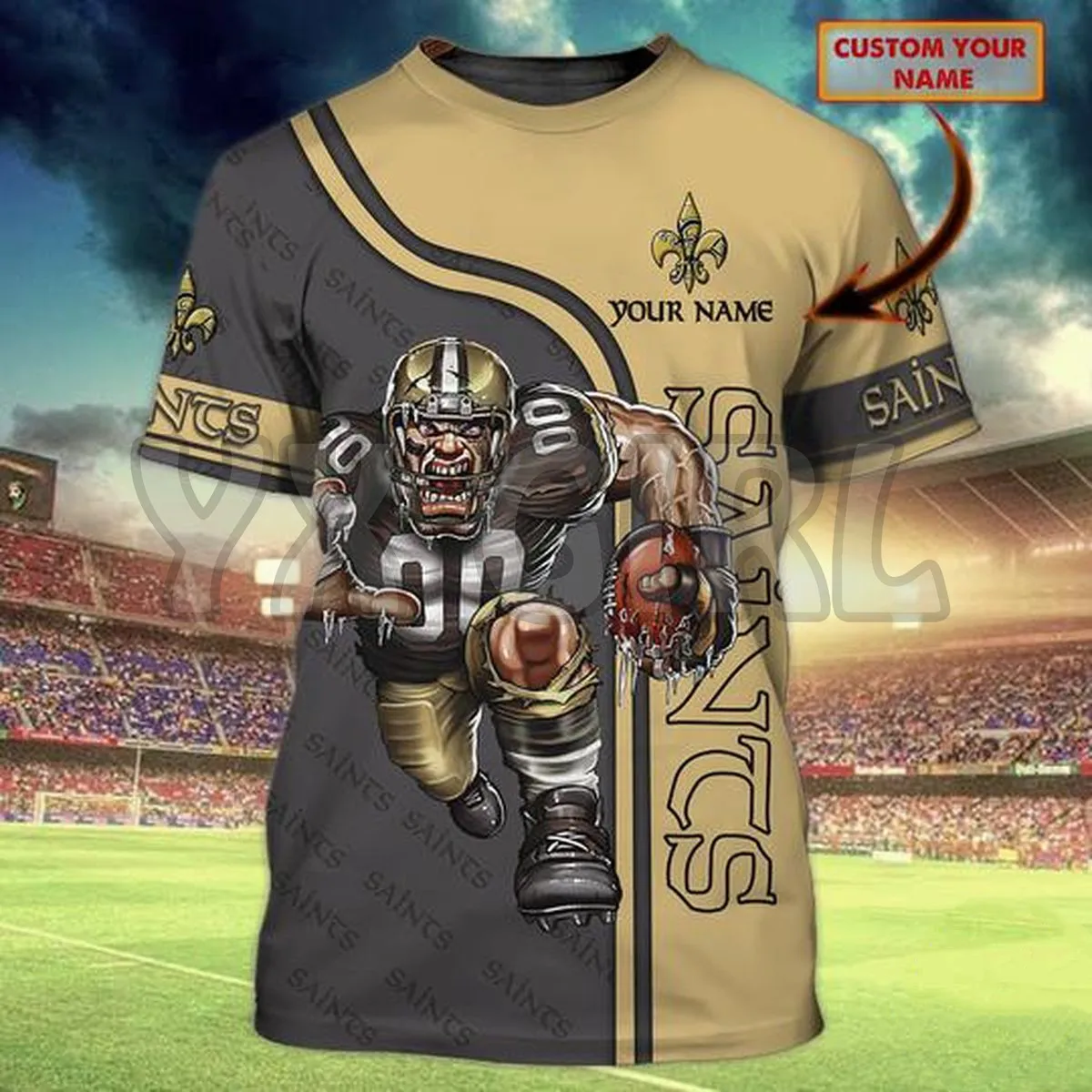 2022 Summer Fashion Men t shirt Personalized New Orleans Saints 3D All Over Printed T Shirts Tee Tops shirts Unisex Tshirt
2022 Summer Fashion Men t shirt Personalized New Orleans Saints 3D All Over Printed T Shirts Tee Tops shirts Unisex Tshirt