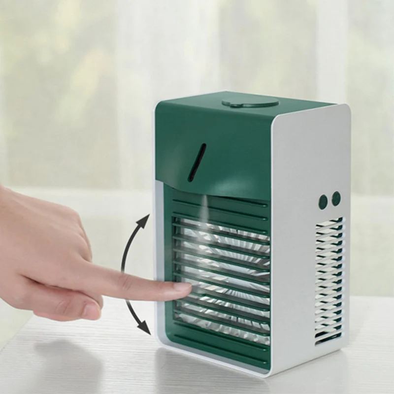 Portable Air Conditioner Home Use Mini Air Cooler Fan Portable Air Conditioning 3 Gear Speed Air Cooling Fan Humidifier
Portable Air Conditioner Home Use Mini Air Cooler Fan Portable Air Conditioning 3 Gear Speed Air Cooling Fan Humidifier