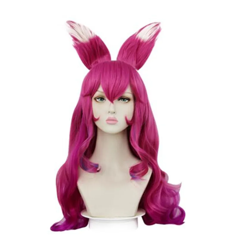 75cm Game Anime Ali Wig Soul Lotus Skin Dark Pink Blue Gradient Long Curly Wig Cosplay Heat Resistant Synthetic Hair Party
75cm Game Anime Ali Wig Soul Lotus Skin Dark Pink Blue Gradient Long Curly Wig Cosplay Heat Resistant Synthetic Hair Party