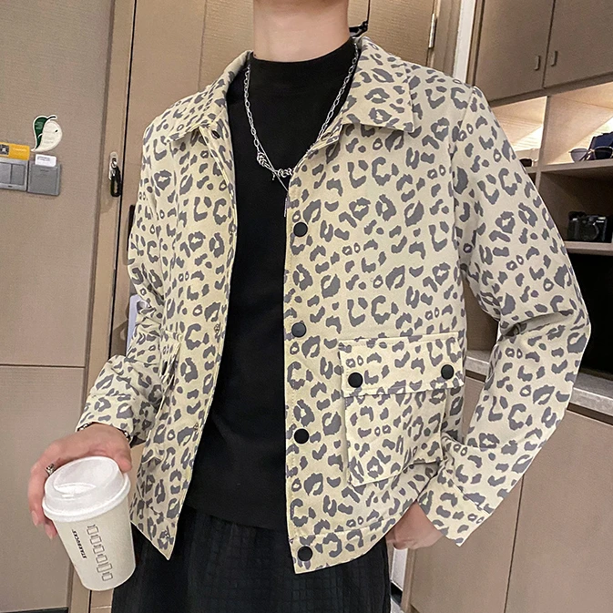 2022-Бомбер мужской, Леопардовый, тонкий, для повседневного ношения, осени
2022-Бомбер мужской, Леопардовый, тонкий, для повседневного ношения, осени