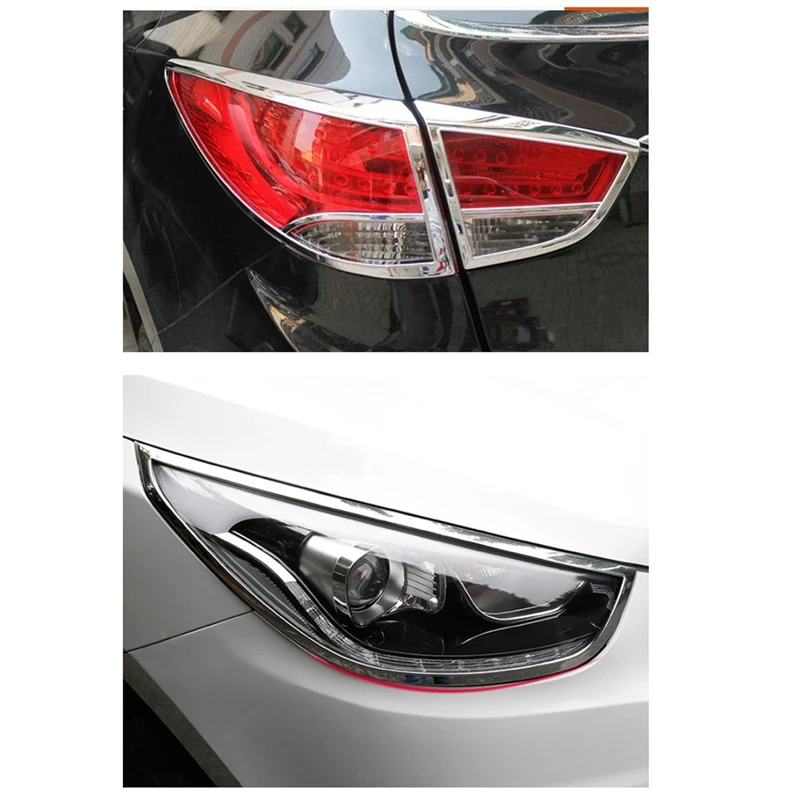 4Pcs ABS Chrome Rear Taillight Lamp Hood Decoration Cover & 2Pcs ABS Chrome Front Light Lamp Cover Headlight Covers
4Pcs ABS Chrome Rear Taillight Lamp Hood Decoration Cover & 2Pcs ABS Chrome Front Light Lamp Cover Headlight Covers