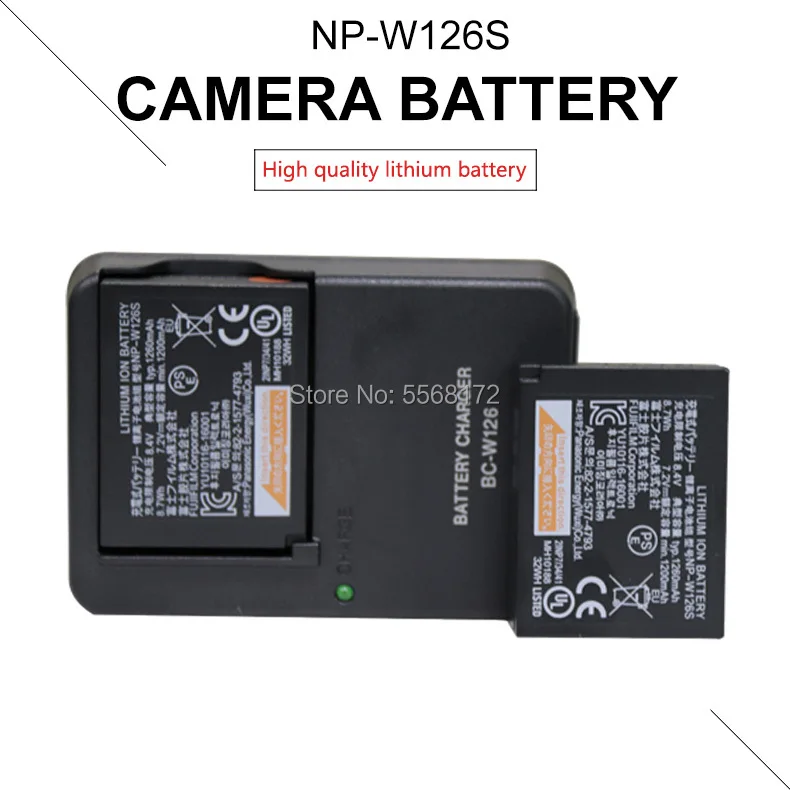 2PCS Camera Battery NP-W126S W126S For Fujifilm Fuji X-H1 X-PRO3 X-PRO2 X-T3 X-T2 X-T30 + 1pc BC-W126 BCW126 Charger
2PCS Camera Battery NP-W126S W126S For Fujifilm Fuji X-H1 X-PRO3 X-PRO2 X-T3 X-T2 X-T30 + 1pc BC-W126 BCW126 Charger