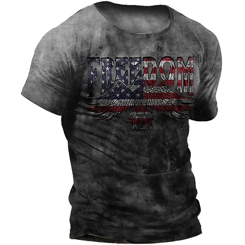 Men's Vintage T Shirt 3d American Short Sleeve O-neck Top Oversized Street T Shirt for Men Summer Cotton Fashion Men's Clothing
Men's Vintage T Shirt 3d American Short Sleeve O-neck Top Oversized Street T Shirt for Men Summer Cotton Fashion Men's Clothing