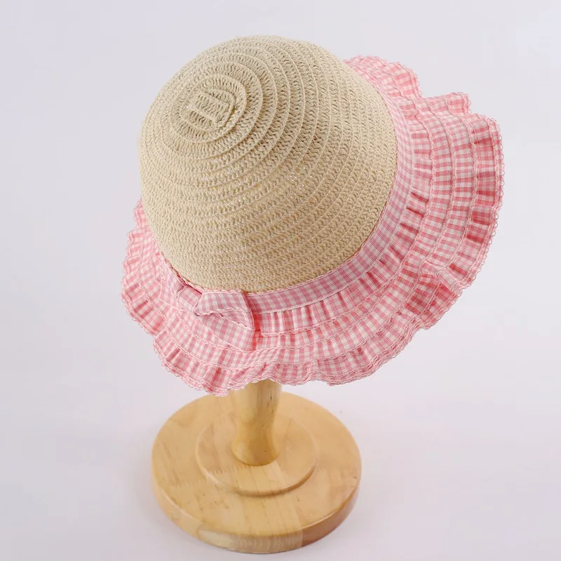 Summer Children Straw Hat Tide Plaid Color Boys and Girls Sun Hat Patterned Sunscreen Caps Outdoor Travel Foldable Fisherman Hat
Summer Children Straw Hat Tide Plaid Color Boys and Girls Sun Hat Patterned Sunscreen Caps Outdoor Travel Foldable Fisherman Hat
