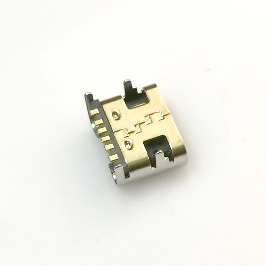 

5Pcs/10PCS 6 Pin SMT Socket Connector Micro USB Type C 3.1 Female Placement SMD DIP For PCB design DIY high current charging