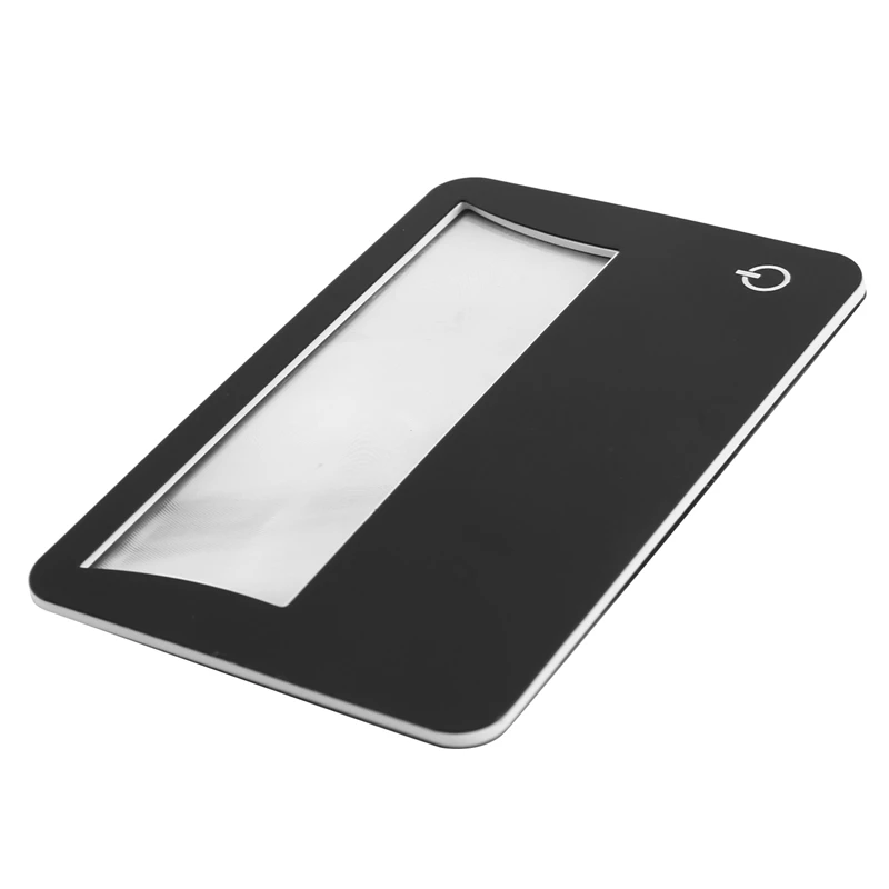 Credit Card Size Lighted 3X Magnifier Bundle Includes 4 Magnifiers, Each Magnifier For Reading Has 3X Lens
Credit Card Size Lighted 3X Magnifier Bundle Includes 4 Magnifiers, Each Magnifier For Reading Has 3X Lens