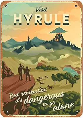 Metal Logo Vintage Zelda Legend Hyrule Travel Poster Game Mural Art Home Decoration Player Room Decoration Wall
Metal Logo Vintage Zelda Legend Hyrule Travel Poster Game Mural Art Home Decoration Player Room Decoration Wall
