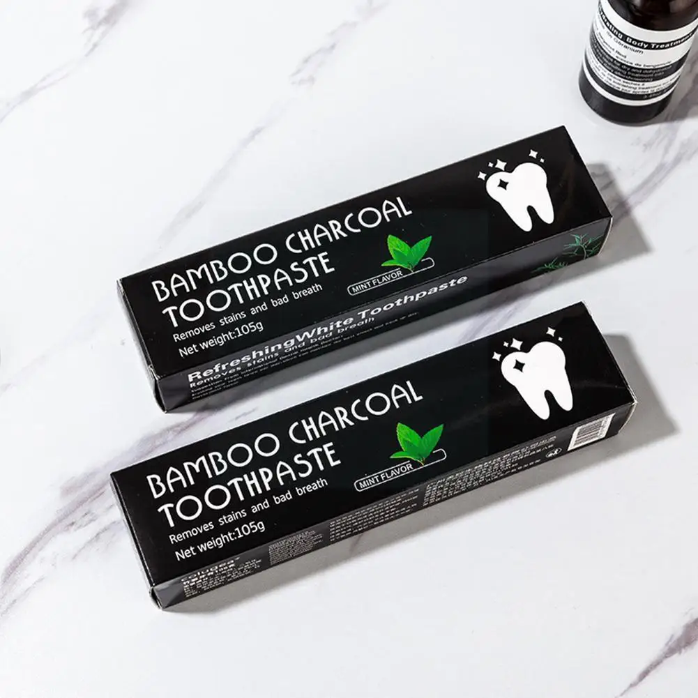 Bamboo Black Toothpaste Teeth Whitening Deep Clean Charcoal Care Black All-purpose Teeth The Whitening Products Toothpaste J8l9
Bamboo Black Toothpaste Teeth Whitening Deep Clean Charcoal Care Black All-purpose Teeth The Whitening Products Toothpaste J8l9