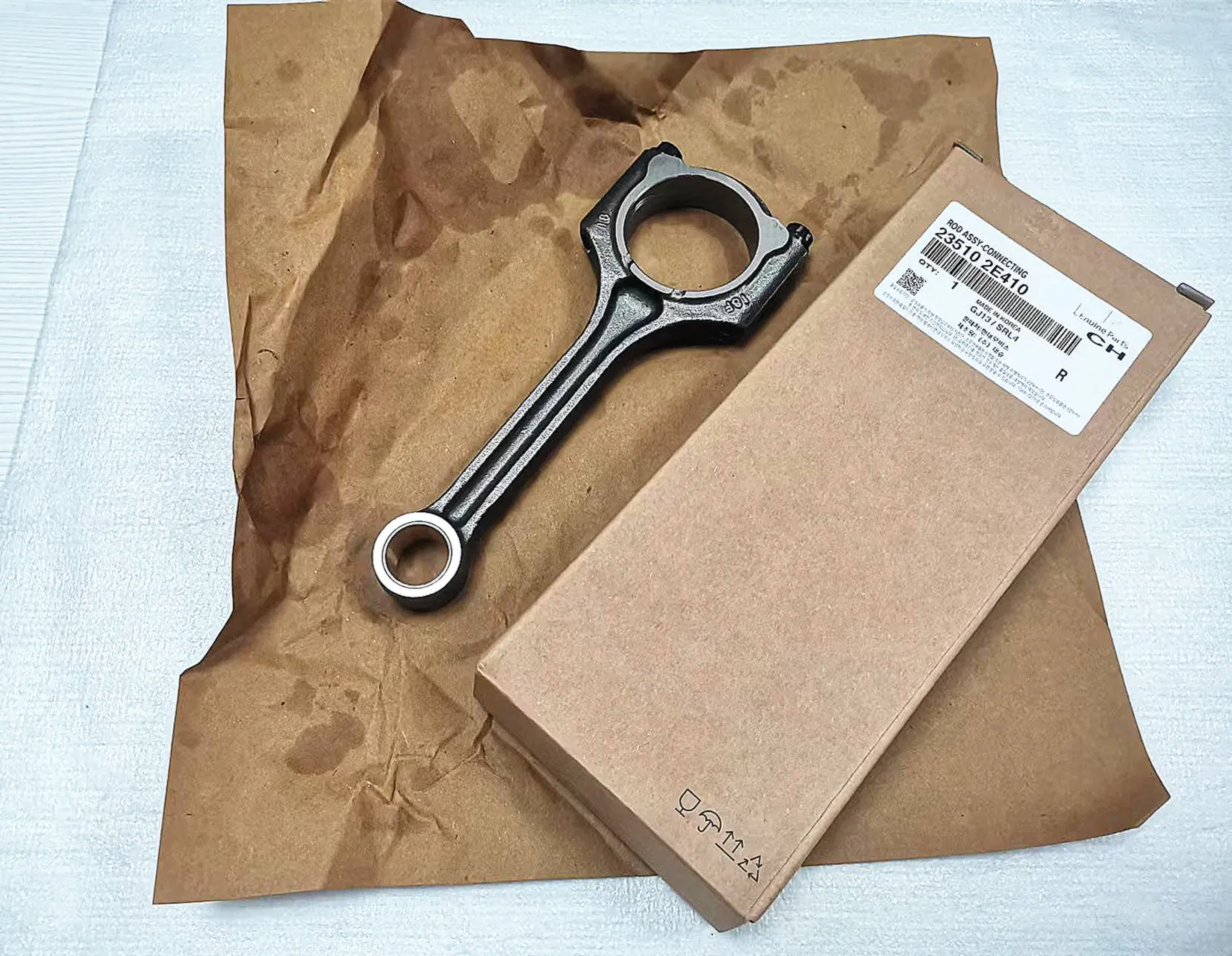 235102E001 23510-2E410 New Connecting Rod For Hyundai 2013-2018 For Kia 2.0L 2012-2019 235102E410 23510-2E001
235102E001 23510-2E410 New Connecting Rod For Hyundai 2013-2018 For Kia 2.0L 2012-2019 235102E410 23510-2E001