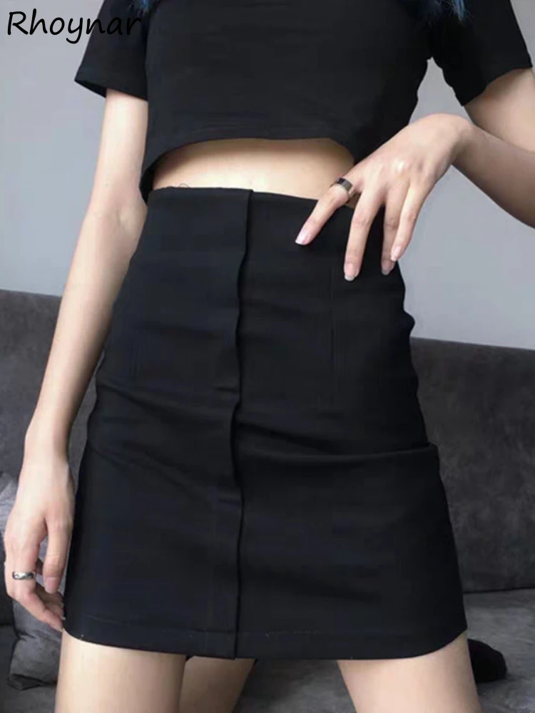 Skirts Women A-line High Waist Solid Basic Sexy All-match Streetwear Casual Cozy Chic Fashion Korean Style Ins Retro Simple Club
Skirts Women A-line High Waist Solid Basic Sexy All-match Streetwear Casual Cozy Chic Fashion Korean Style Ins Retro Simple Club