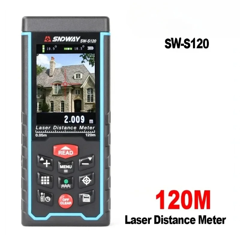 SNDWAY Лазерный дальномер SW-S80/SW-S120 с камерой
SNDWAY Лазерный дальномер SW-S80/SW-S120 с камерой