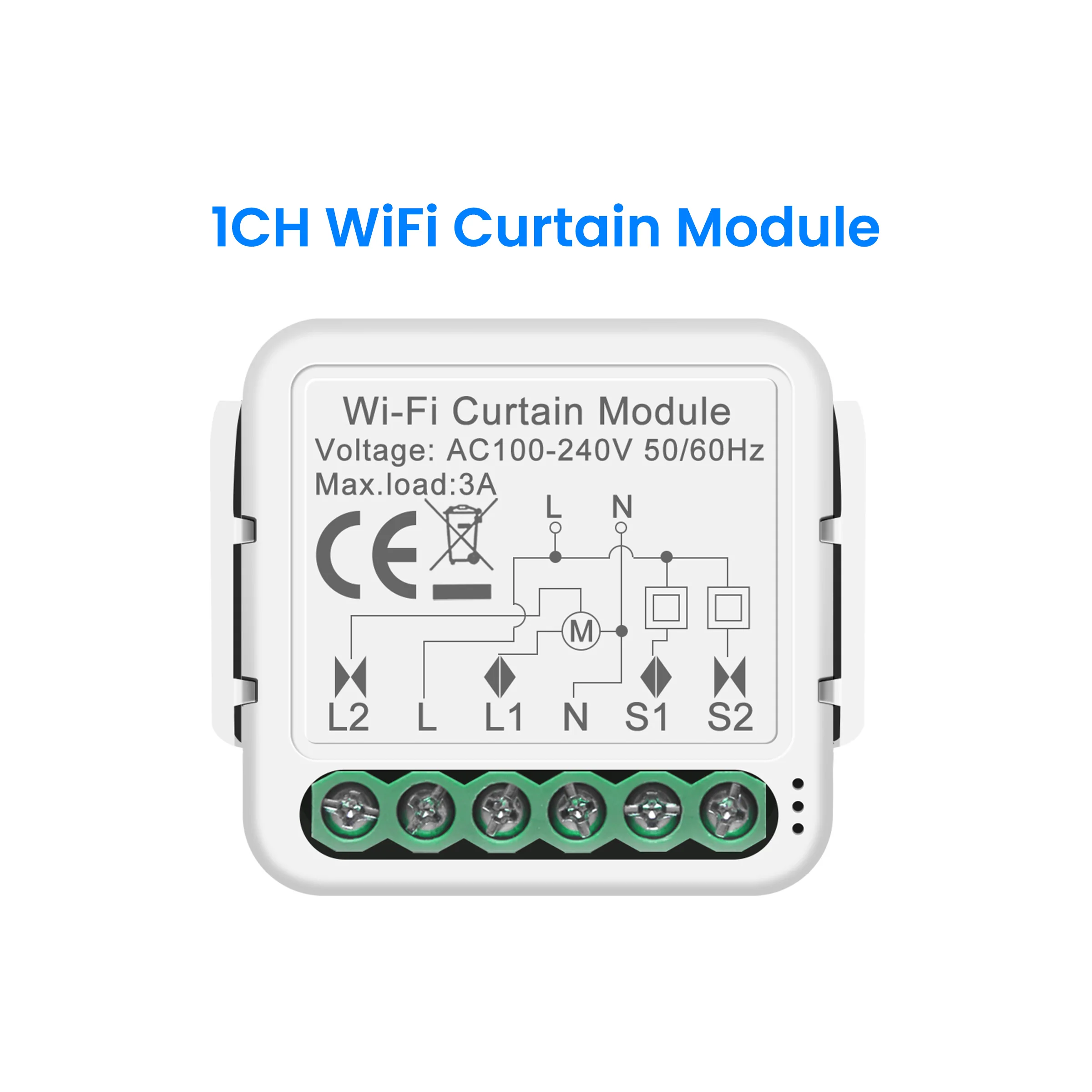 GIRIER Tuya Smart Wi-Fi RF433 ZigBee Модуль управления шторами
GIRIER Tuya Smart Wi-Fi RF433 ZigBee Модуль управления шторами