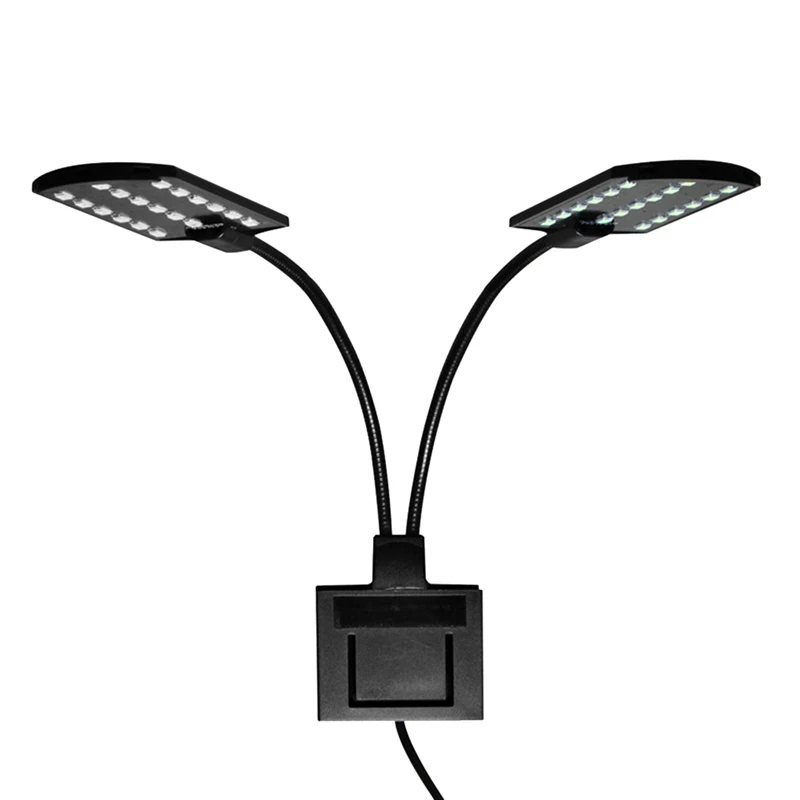 1 Piece LED Aquatic Plant Grow Lamp Aquarium Light X7 Dual Head Super Bright Waterproof Clip-On Fish Tank Lamp EU Plug
1 Piece LED Aquatic Plant Grow Lamp Aquarium Light X7 Dual Head Super Bright Waterproof Clip-On Fish Tank Lamp EU Plug