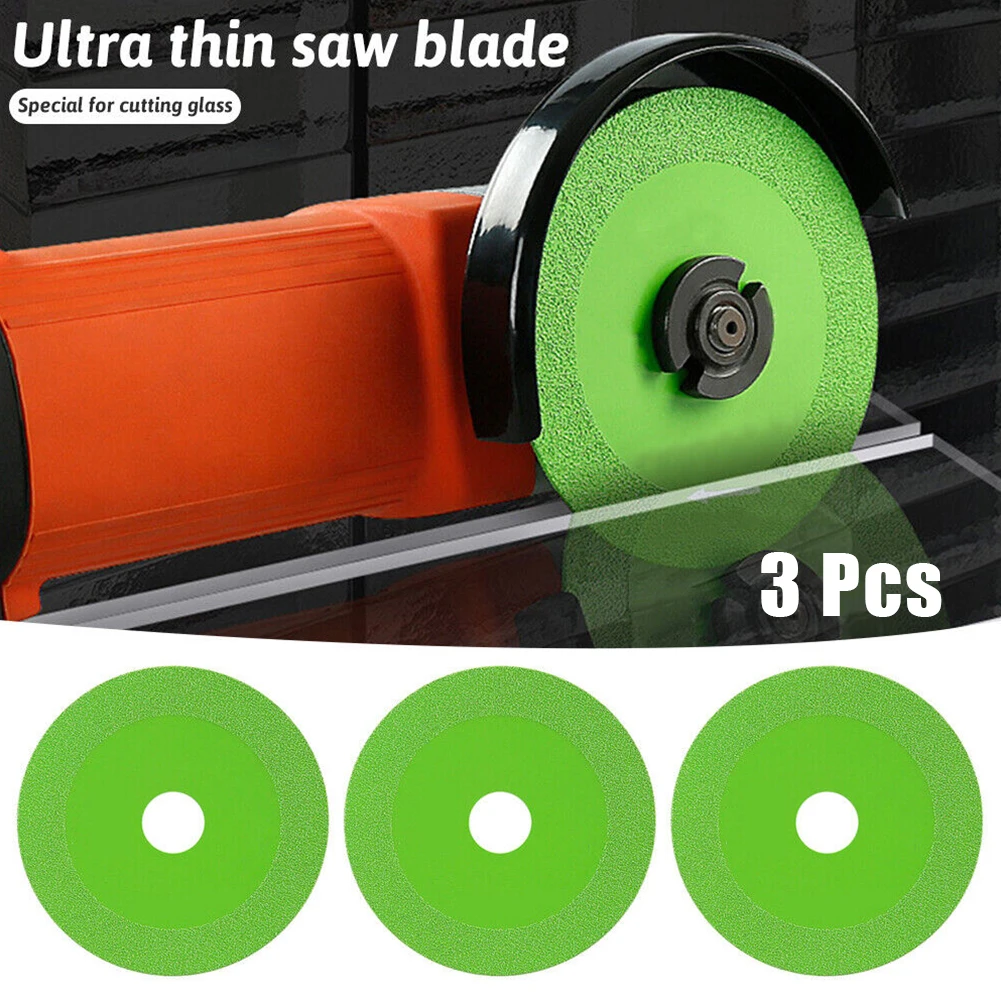 3Pcs 100mm Glass Cutting Disc Marble Diamond Saw Blade Ceramic Tile Jade Polishing Grinding Disc For 100 Type Angle Grinder
3Pcs 100mm Glass Cutting Disc Marble Diamond Saw Blade Ceramic Tile Jade Polishing Grinding Disc For 100 Type Angle Grinder