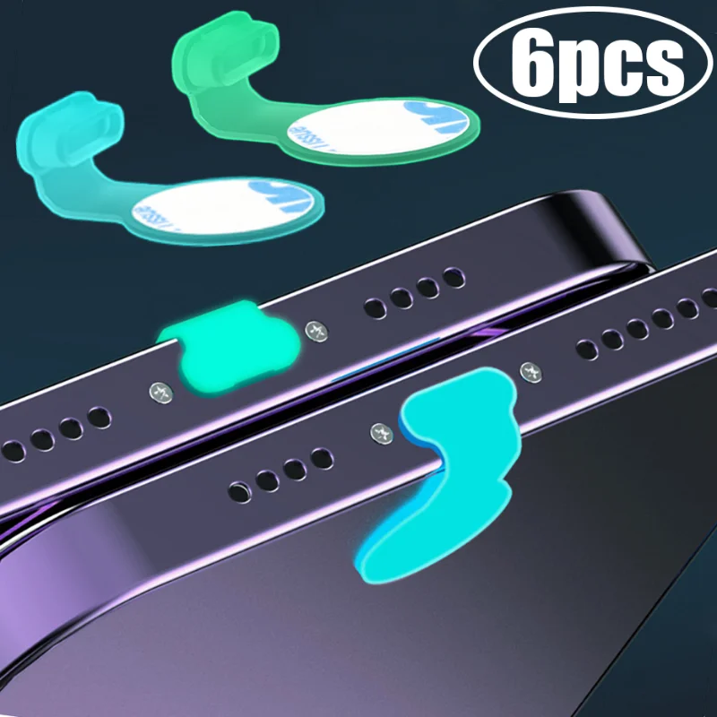 Новые светящиеся пылезащитные заглушки для IOS Type-C защитный Пылезащитный Чехол
