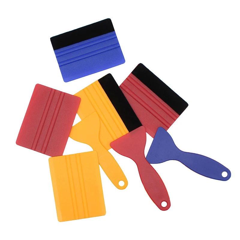 Squeegee Felt Edge Scraper Car Decals Car Film Tool Wrapping Spatula Tool Glass Window Mobile Phone Film PP Plastic Scraper
Squeegee Felt Edge Scraper Car Decals Car Film Tool Wrapping Spatula Tool Glass Window Mobile Phone Film PP Plastic Scraper