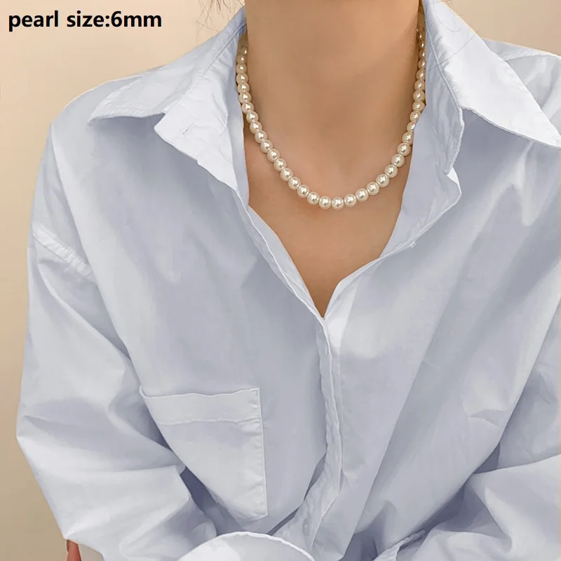 Fashion Pearl necklaces 2022 woman accessories for women jewelry on the neck
Fashion Pearl necklaces 2022 woman accessories for women jewelry on the neck