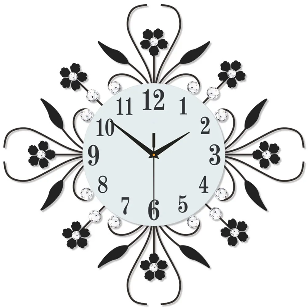 Бесшумные кварцевые настенные часы в форме цветка
Бесшумные кварцевые настенные часы в форме цветка