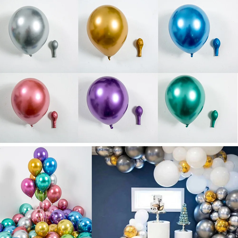 50Pcs 10inch Rose Gold 4D Round Aluminum Foil Balloons Metal Balloon Wedding Decoration Birthday Party Helium Ballon Supplies
50Pcs 10inch Rose Gold 4D Round Aluminum Foil Balloons Metal Balloon Wedding Decoration Birthday Party Helium Ballon Supplies