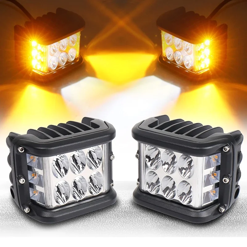 Offroad fog lamp 12 Led 36W fog light Universal lamp cover grille set bumper Led car safety auto accessory
Offroad fog lamp 12 Led 36W fog light Universal lamp cover grille set bumper Led car safety auto accessory