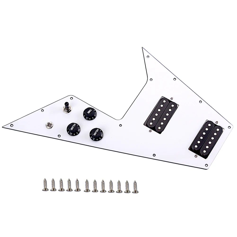 1 Set Loaded Pickguard Acoustic Guitar Pickguard Replacement Pickguards Guitar Humbucker Cover Pickguard
1 Set Loaded Pickguard Acoustic Guitar Pickguard Replacement Pickguards Guitar Humbucker Cover Pickguard