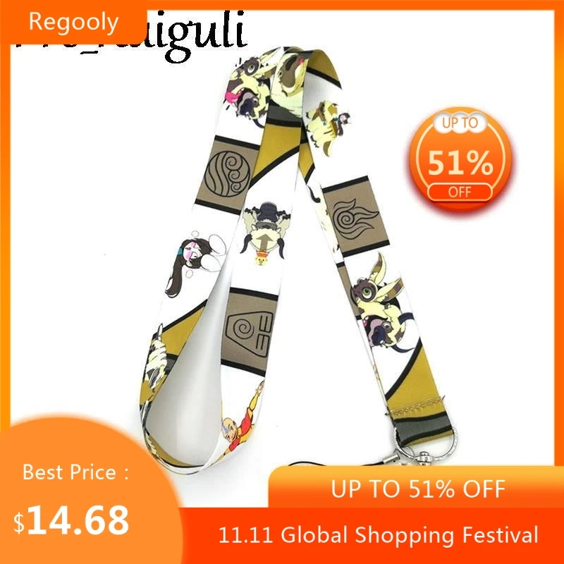 30pcs Avatar appa Neck Strap Lanyard keychain Mobile Phone Strap ID Badge Holder Rope Key Chain Keyrings cosplay Accessory Gifts
30pcs Avatar appa Neck Strap Lanyard keychain Mobile Phone Strap ID Badge Holder Rope Key Chain Keyrings cosplay Accessory Gifts