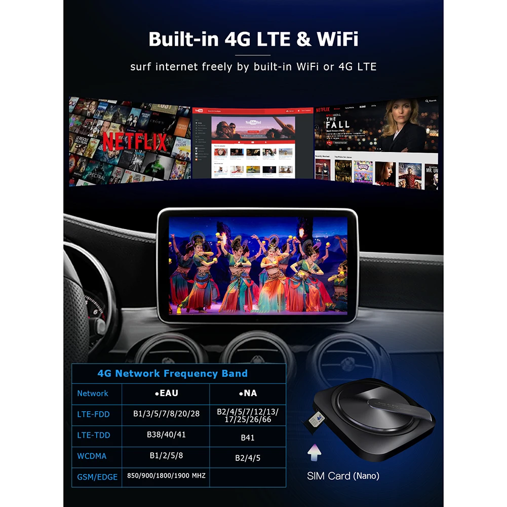 Адаптер CarPlay AI Box, мультимедийный плеер, адаптер Android 11,0 CarPlay, SIM, TF карта, беспроводной, 2,4 ГБ + телефон 2022
Адаптер CarPlay AI Box, мультимедийный плеер, адаптер Android 11,0 CarPlay, SIM, TF карта, беспроводной, 2,4 ГБ + телефон 2022