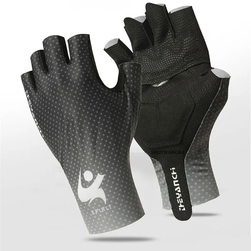 SPORTS Cycling Gloves Sweat-absonbent Silicone Non-slip Half Finger MTB Ridding Gloves Women Men Comfortable Breathable Gloves
SPORTS Cycling Gloves Sweat-absonbent Silicone Non-slip Half Finger MTB Ridding Gloves Women Men Comfortable Breathable Gloves