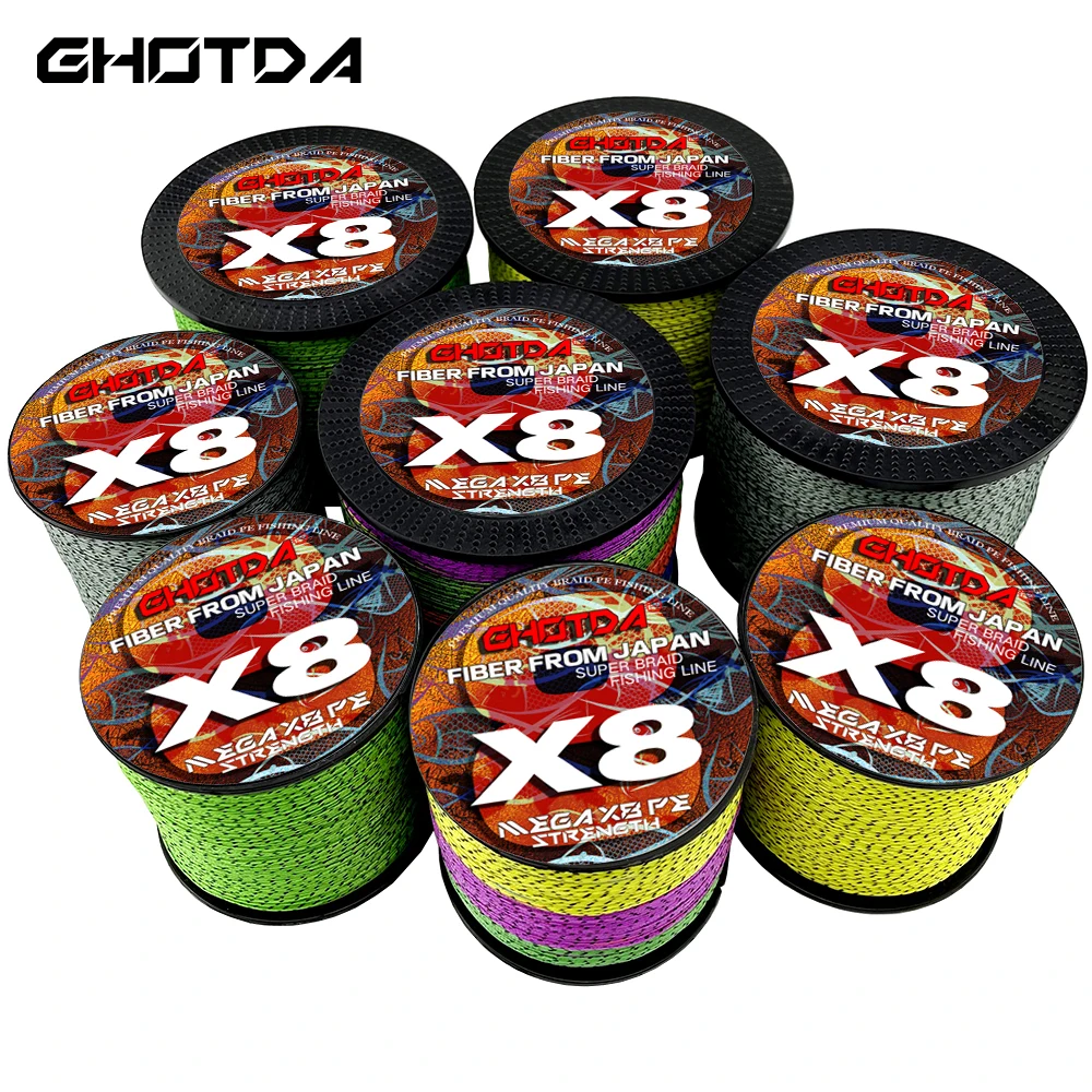 GHOTDA Speckle X8 PE Lure Line Braided Line Fishing Speckle Mifilament Saltwater/Freshwater Spotted Invisible Fishing Line 1000M 
GHOTDA Speckle X8 PE Lure Line Braided Line Fishing Speckle Mifilament Saltwater/Freshwater Spotted Invisible Fishing Line 1000M