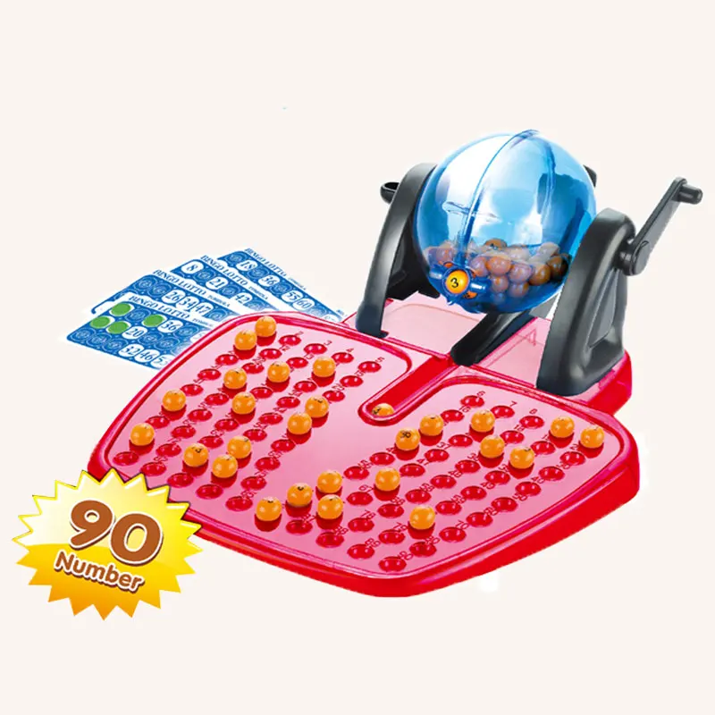 Transparency Lottery Children's Educational Toy Bingo Ball Machine With 24 Cards
Transparency Lottery Children's Educational Toy Bingo Ball Machine With 24 Cards