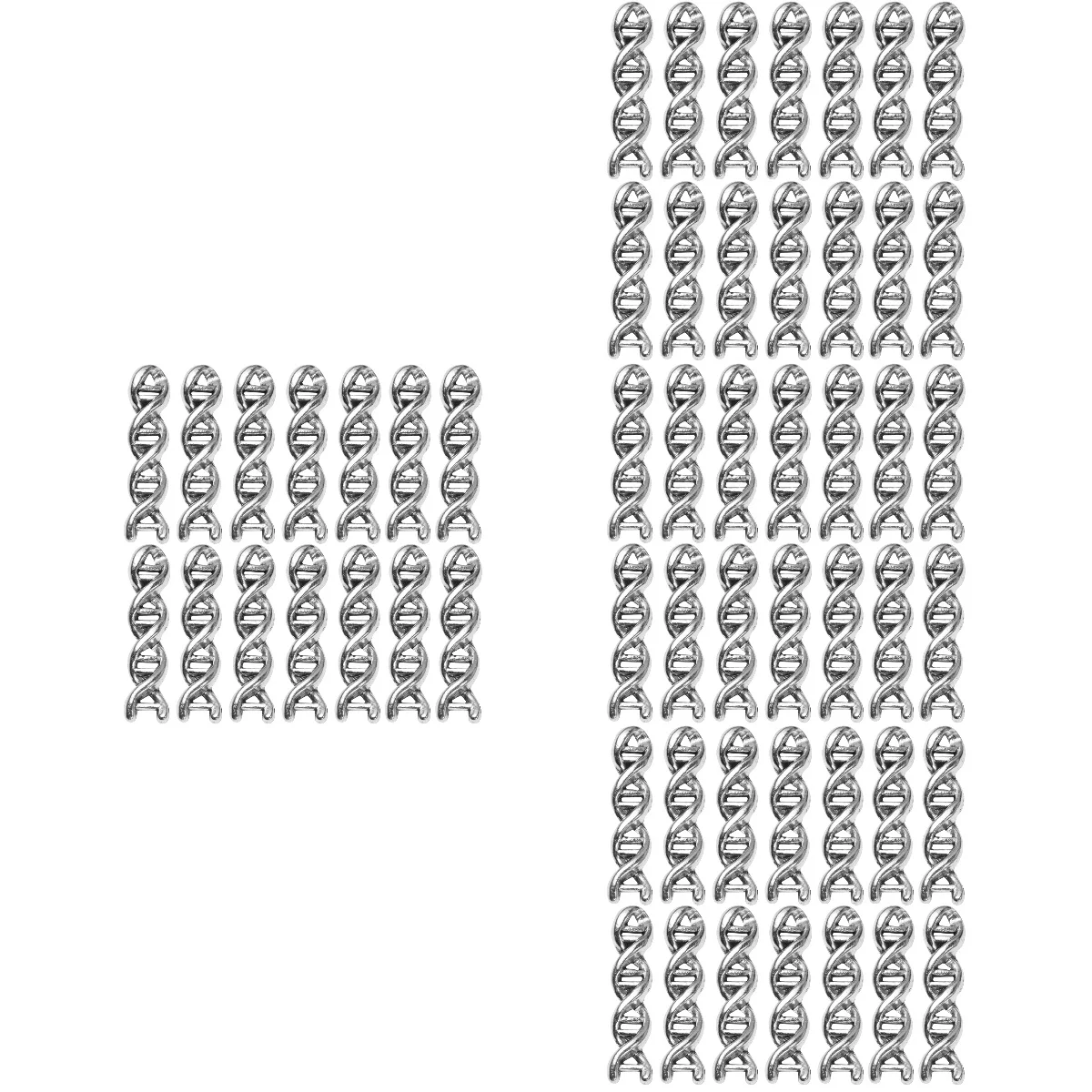 200 pcs Silver Nurse Charms DNA Double Helix Charms Jewelry Crafting Findings Accessory for DIY Necklace Bracelet Making
200 pcs Silver Nurse Charms DNA Double Helix Charms Jewelry Crafting Findings Accessory for DIY Necklace Bracelet Making