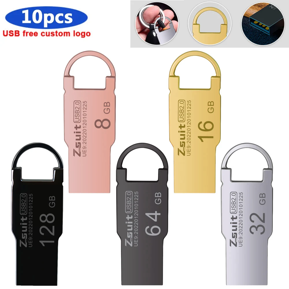 10PCS/Lot USB Stick Mini Pen Drive USB Flash Drives 128GB Pendrives 64gb 32gb Metal Disk USB Free Custom Logo Usb Flash Stick
10PCS/Lot USB Stick Mini Pen Drive USB Flash Drives 128GB Pendrives 64gb 32gb Metal Disk USB Free Custom Logo Usb Flash Stick