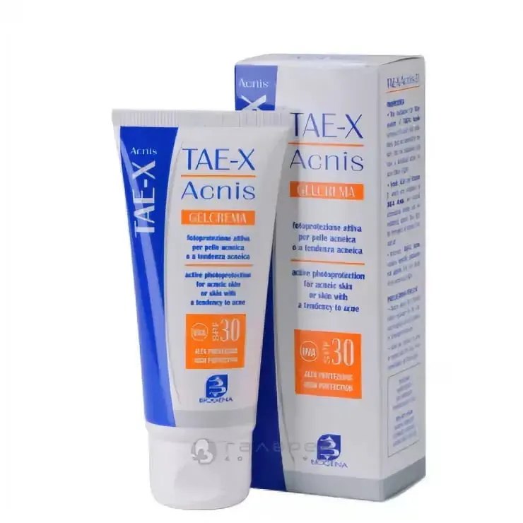 Cолнцезащитный крем TAE-X ACNIS GEL-CREAM HIGH PROTECTION SPF 30 мл | Красота и здоровье