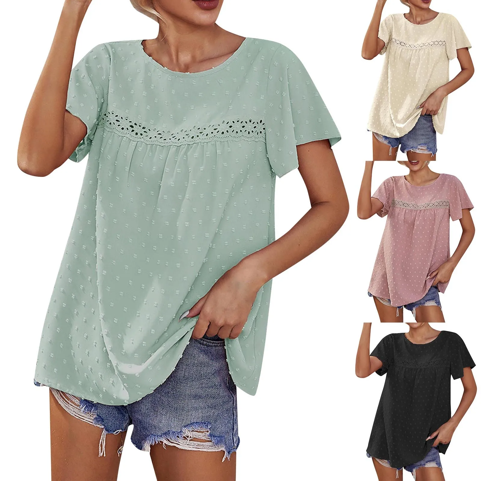 Business Casual Tops Women Personality Loose Casual Solid Color Short Sleeve Top Simple And Women Thin Long Sleeve Shirt
Business Casual Tops Women Personality Loose Casual Solid Color Short Sleeve Top Simple And Women Thin Long Sleeve Shirt