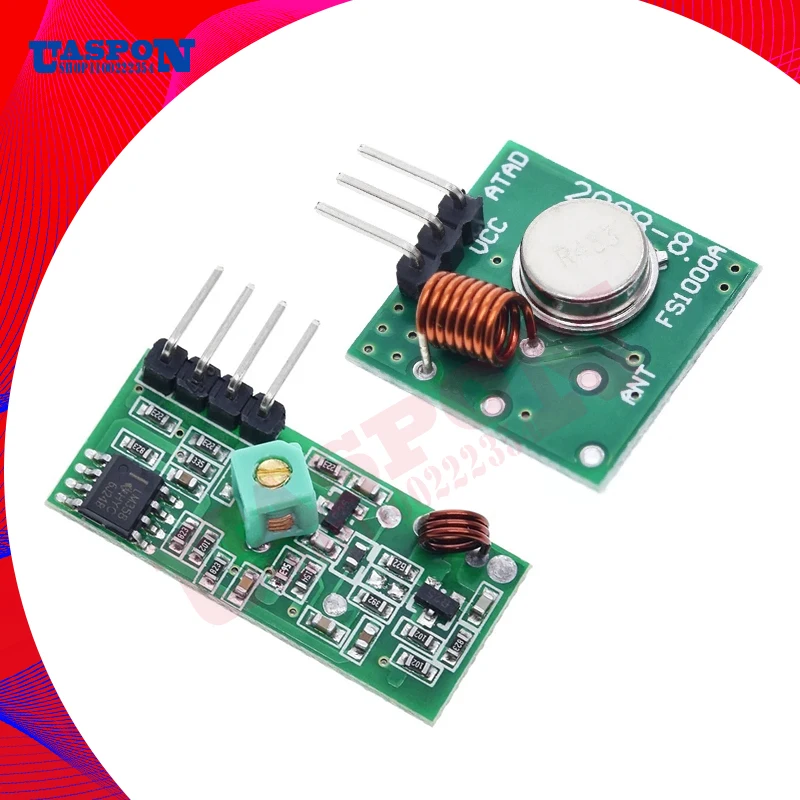 1Lot= 5 pair (10pcs) 433Mhz RF transmitter and receiver Module link kit for ARM/MCU WL diy 433mhz wireless free shiping
1Lot= 5 pair (10pcs) 433Mhz RF transmitter and receiver Module link kit for ARM/MCU WL diy 433mhz wireless free shiping