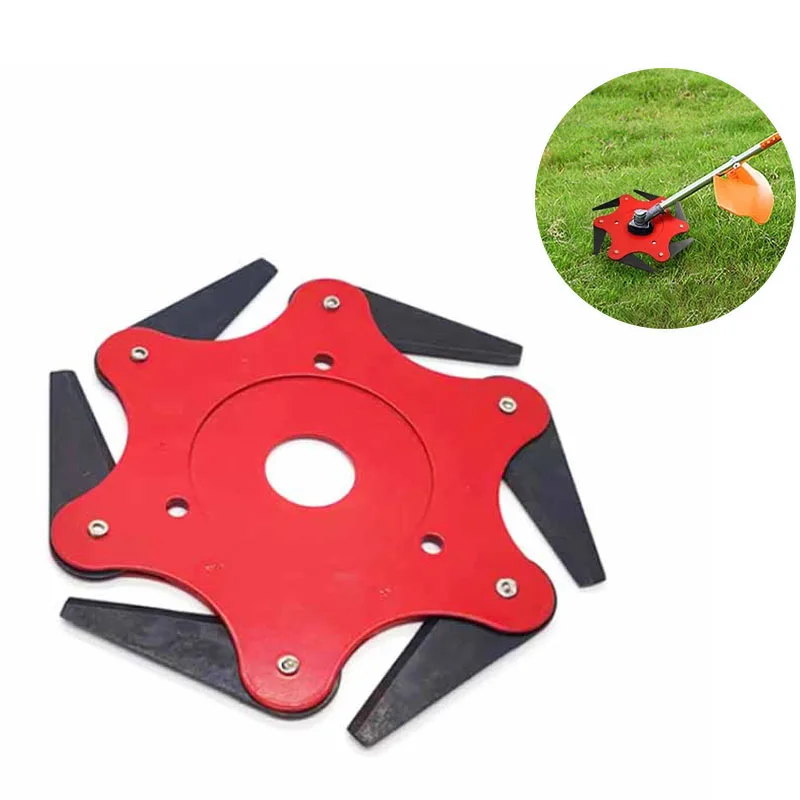 Universal Grass Cutter Brush 6 Teeth Brush Cutters Trimmer Tool Steel Razor Brushcutter For Lawn Mower Garden Accessories 1Pc
Universal Grass Cutter Brush 6 Teeth Brush Cutters Trimmer Tool Steel Razor Brushcutter For Lawn Mower Garden Accessories 1Pc