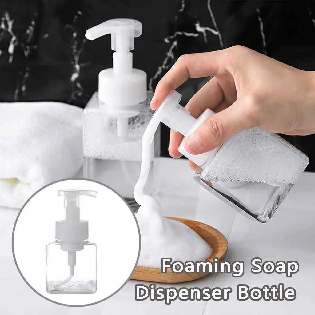 400ml Soap Dispensers Foaming Soap Dispenser, Foam Hand Soap Dispenser Plastic with Pump for Bathroom and Kitchen
400ml Soap Dispensers Foaming Soap Dispenser, Foam Hand Soap Dispenser Plastic with Pump for Bathroom and Kitchen