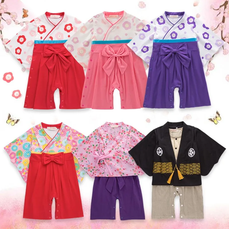 Baby Girl Rompers Japanese Style Kawaii Girls Floral Print Kimono Dress for Kids costume Infant Yukata Asian Clothes
Baby Girl Rompers Japanese Style Kawaii Girls Floral Print Kimono Dress for Kids costume Infant Yukata Asian Clothes